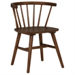 Pemberly Row 7-Piece 82-Inch Wood Dining Set with Spindle Chair in Walnut