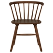 Pemberly Row 7-Piece 82-Inch Wood Dining Set with Spindle Chair in Walnut