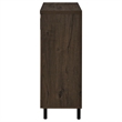 Pemberly Row 2-Door Entryway Shoe Storage Cabinet in Smoked Oak