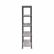 Pemberly Row Engineered Wood 63-Inch 4-Shelf Bookshelf in Gray Driftwood