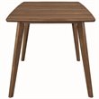 Pemberly Row 63-Inch Extension Leaf Dining Table in Natural Walnut