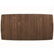 Pemberly Row 63-Inch Extension Leaf Dining Table in Natural Walnut