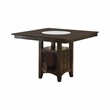 Pemberly Row 7-piece Square Counter Height Dining Set in Cappuccino