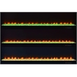 Pemberly Row TV Stand Fireplace with Bluetooth Speaker in White High Gloss