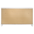 Pemberly Row 7-drawer Bedroom Dresser with Crystal Hardware in White