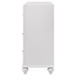 Pemberly Row 7-drawer Bedroom Dresser with Crystal Hardware in White