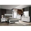 Pemberly Row 7-drawer Bedroom Dresser with Crystal Hardware in White