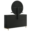 Pemberly Row 8-Drawer Dresser with Mirror and Jewelry Tray in Black