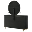 Pemberly Row 8-Drawer Dresser with Mirror and Jewelry Tray in Black