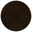 Pemberly Row 60-Inch Round Dining Table with Drawer in Dark Cocoa