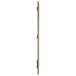 Pemberly Row Cane Weave Full Length Standing Floor Mirror in Sand Wash
