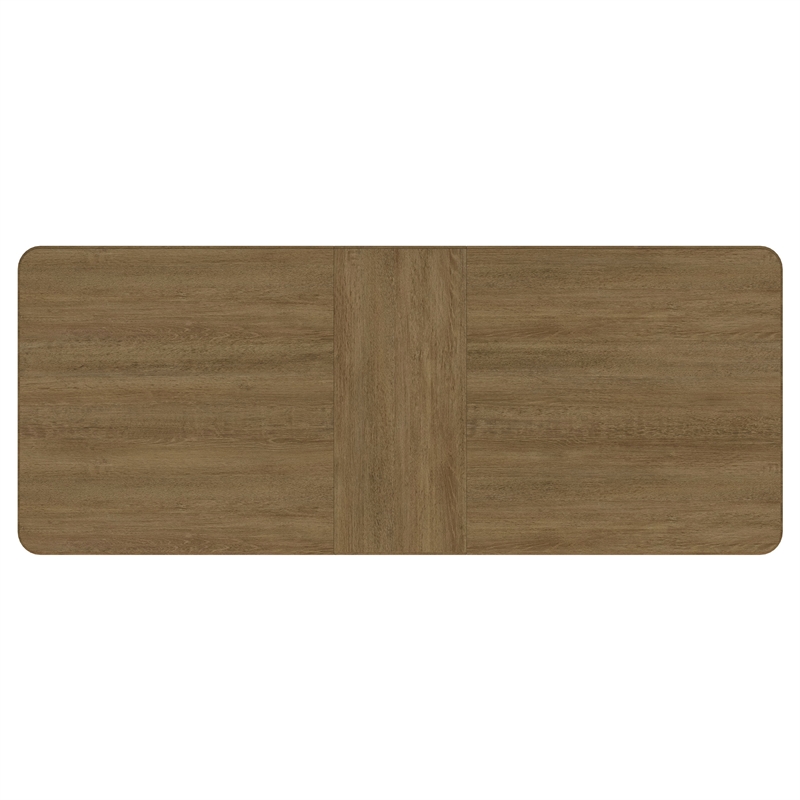 Pemberly Row 9-Piece Extension Leaf Dining Table Set in Sand Wash