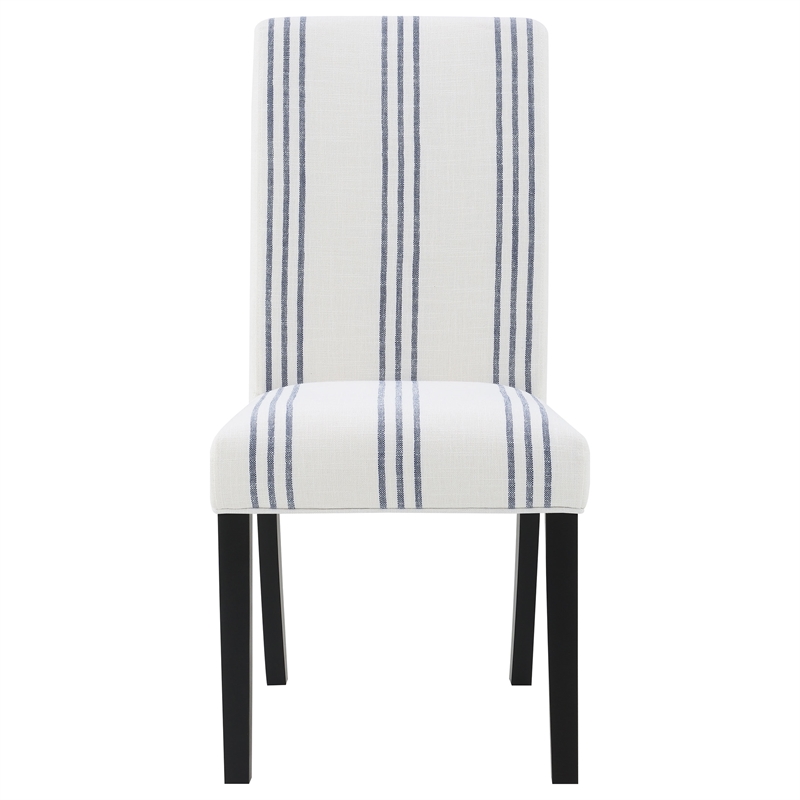 Pemberly Row 2-Piece Upholstered Dining Side Chair Set in Beige