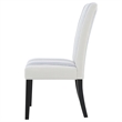 Pemberly Row 2-Piece Upholstered Dining Side Chair Set in Beige
