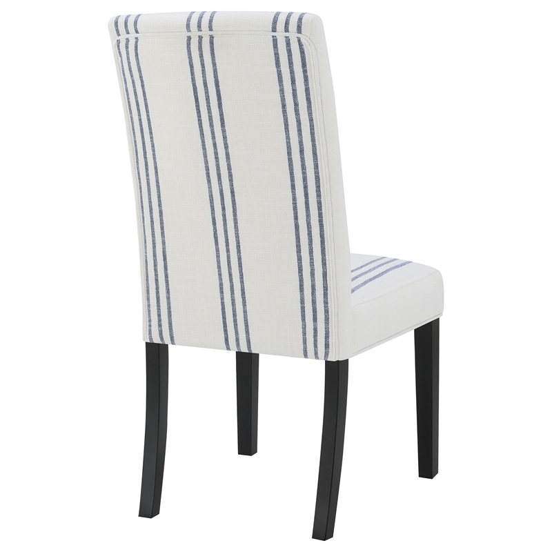 Pemberly Row 2-Piece Upholstered Dining Side Chair Set in Beige