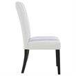 Pemberly Row 2-Piece Upholstered Dining Side Chair Set in Beige