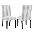 Pemberly Row 2-Piece Upholstered Dining Side Chair Set in Beige