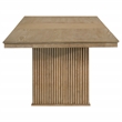 Pemberly Row 89-Inch Extension Dining Table in Distressed Light Brown