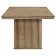 Pemberly Row 89-Inch Extension Dining Table in Distressed Light Brown