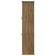 Pemberly Row 77-Inch Tall Display Cabinet in Distressed Light Brown