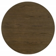 Pemberly Row 5-piece Round Wood Dining Room Table Set in Brown