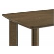 Pemberly Row 7-piece Rectangular Wood Dining Room Table Set in Brown