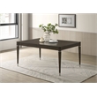 Pemberly Row 81-inch Extension Leaf Dining Table in Ash Brown