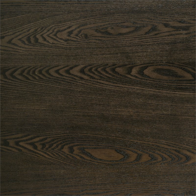 Pemberly Row 81-inch Extension Leaf Dining Table in Ash Brown