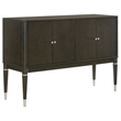 Pemberly Row 8-piece Dining Table Set with Sideboard in Ash Brown