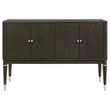 Pemberly Row 8-piece Dining Table Set with Sideboard in Ash Brown