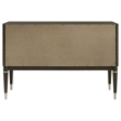 Pemberly Row 4-door Dining Sideboard Server with Shelves in Ash Brown