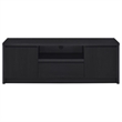 Pemberly Row 60-inch 2-door TV Stand Media Console in Black Finish