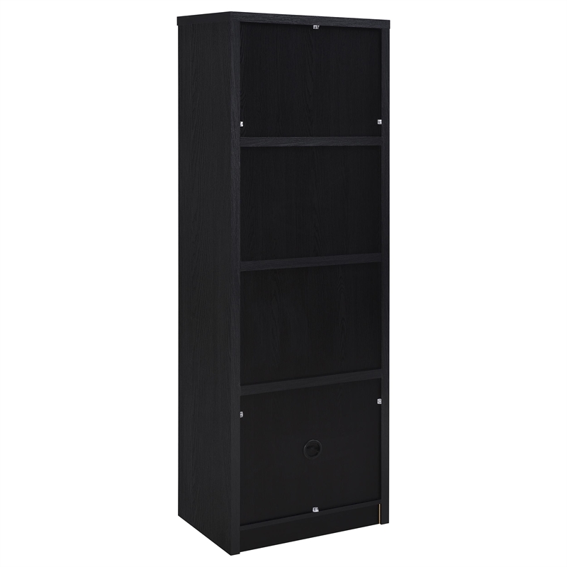 Pemberly Row 3-piece Entertainment Center 60-inch TV Stand in Black