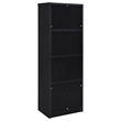 Pemberly Row 3-piece Entertainment Center 60-inch TV Stand in Black