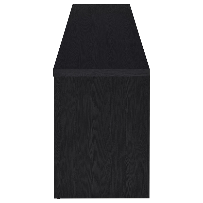 Pemberly Row 3-piece Entertainment Center 60-inch TV Stand in Black