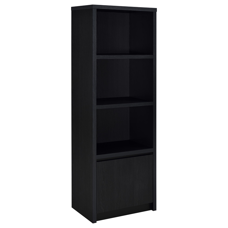 Pemberly Row 3-piece Entertainment Center 60-inch TV Stand in Black
