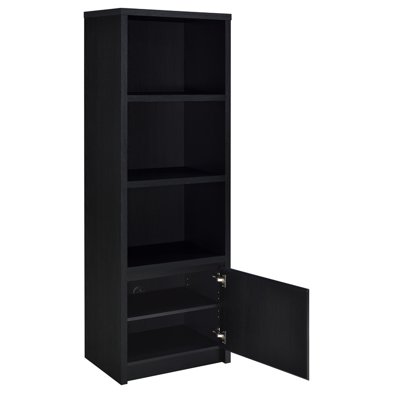 Pemberly Row 3-piece Entertainment Center 60-inch TV Stand in Black