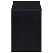 Pemberly Row 2-drawer Nightstand with LED Lights and USB Ports in Black