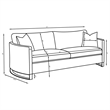 Pemberly Row 2-Piece Velvet Upholstered Sofa and Loveseat Set in Camel