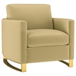 Pemberly Row 3-Piece Velvet Sofa with Loveseat and Chair in Camel