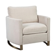 Pemberly Row 3-piece Arched Arm Sofa Loveseat and Chair Set in Beige
