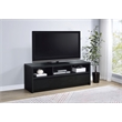 Pemberly Row 59-inch 3-drawer TV Stand Media Console in Black