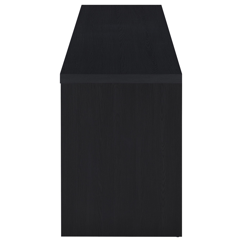 Pemberly Row 59-inch 3-drawer TV Stand Media Console in Black