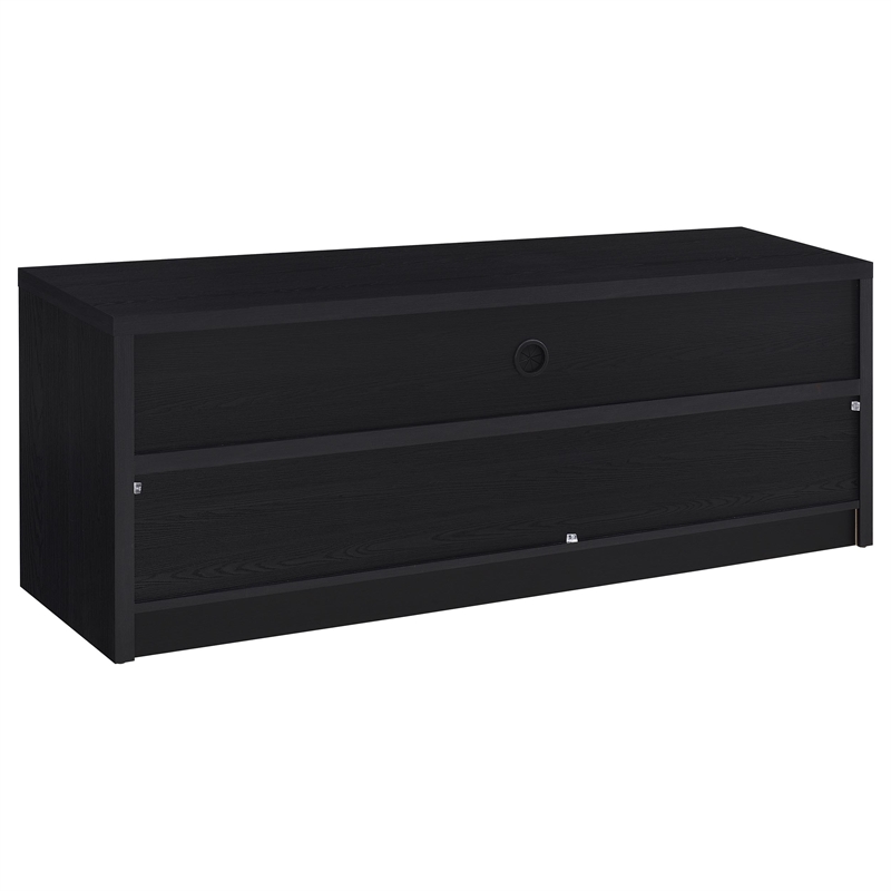 Pemberly Row 59-inch 3-drawer TV Stand Media Console in Black