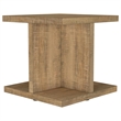 Pemberly Row 2-piece Engineered Wood Coffee and End Table Set in Mango