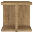 Pemberly Row 2-piece Engineered Wood Coffee and End Table Set in Mango