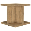 Pemberly Row 2-piece Engineered Wood Coffee and End Table Set in Mango