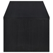 Pemberly Row Lift Top Cocktail Coffee Table with 2 Drawers in Black