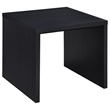 Pemberly Row 3-piece Lift Top Coffee Table and End Table Set in Black