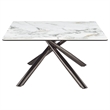 Pemberly Row 2-piece Square Coffee and End Table Set in Mirage White